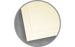 Krém gyöngyházfényű karton + 50 Ft