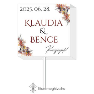 Írisz nyalóka köszönetajándék digitális rajza