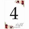 eskuvoi-asztalszam-burgundy-liliommeghivo Burgundy esküvői asztalszám bordó virágokkal egyoldalas verzió
