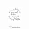 eskuvoi-matrica-negyzet-szigno-liliommeghivo Szignó esküvői matrica modern fekete-fehér stílus négyzet alak