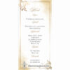 eskuvoi-menukartya-egyoldalas-aranypor-liliommeghivo Aranypor esküvői menükártya elegáns arany színű csillogás egyoldalas verzió